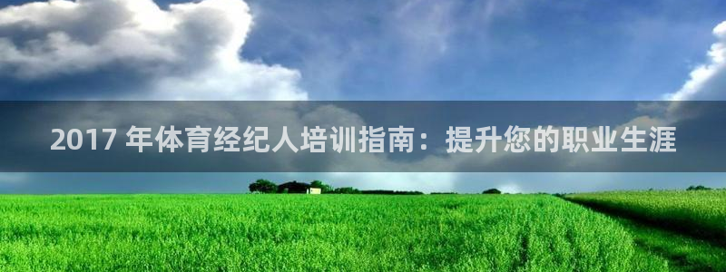 欧陆娱乐注册代理多少钱一个月：2017 年体育经纪人